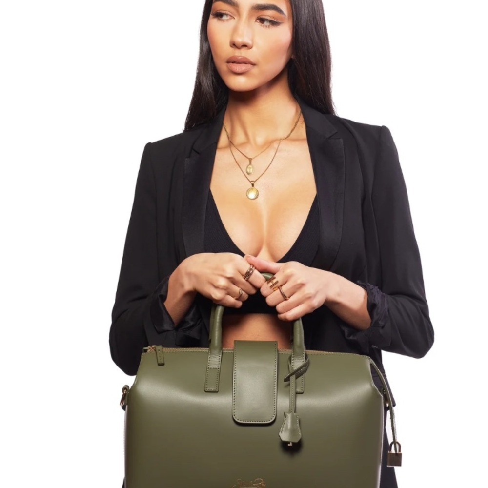 Silver & Riley CONVERTIBLE EXECUTIVE LEATHER BAG - Picture 7 of 11